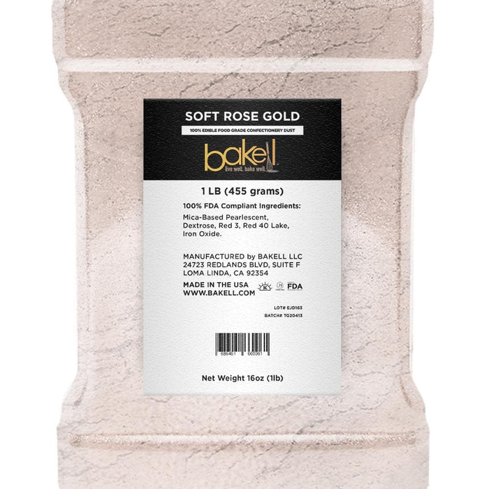 Soft Rose Gold Luster Dust Wholesale | Bakell