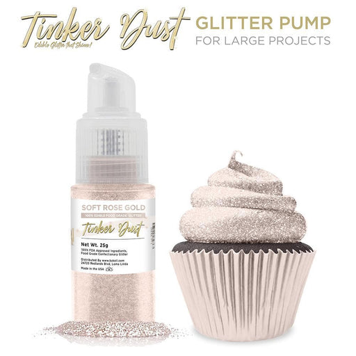 Soft Rose Gold Tinker Dust® Glitter Spray Pump by the Case-Wholesale_Case_Tinker Dust Pump-bakell