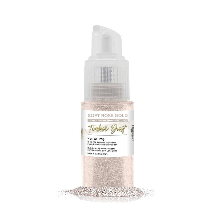 Soft Rose Gold Tinker Dust® Glitter Spray Pump by the Case-Wholesale_Case_Tinker Dust Pump-bakell