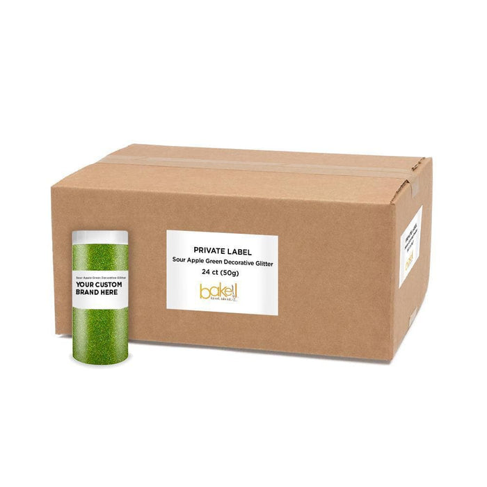 Private Label Sour Apple Green Dazzler Dust® | Bakell