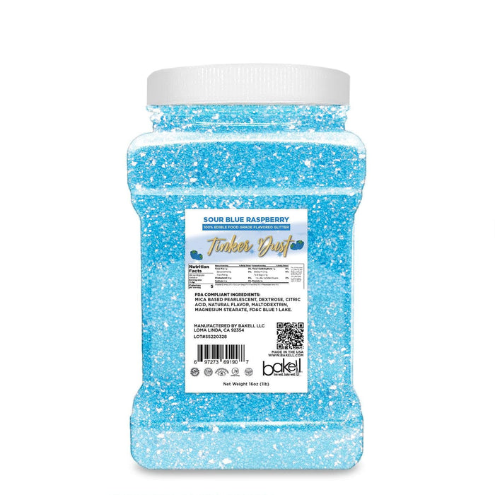Buy Tinker Dust Sour Blue Raspberry Powder Candy Topping - Bakell