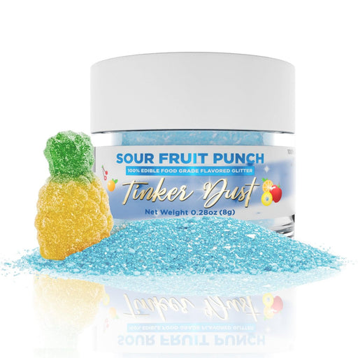 Sour Fruit Punch Flavored Edible Glitter | Tinker Dust | Bakell