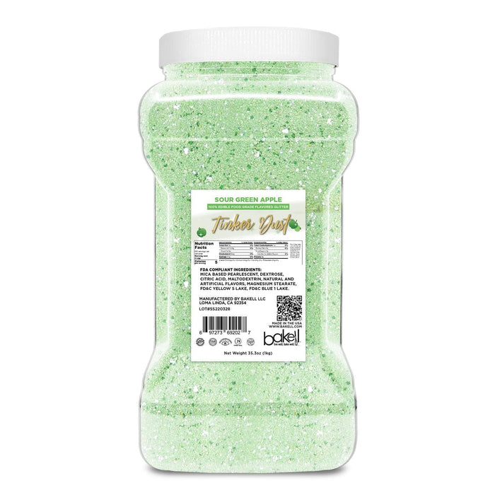 Sour Green Apple Flavored Tinker Dust | Bulk Size | Bakell