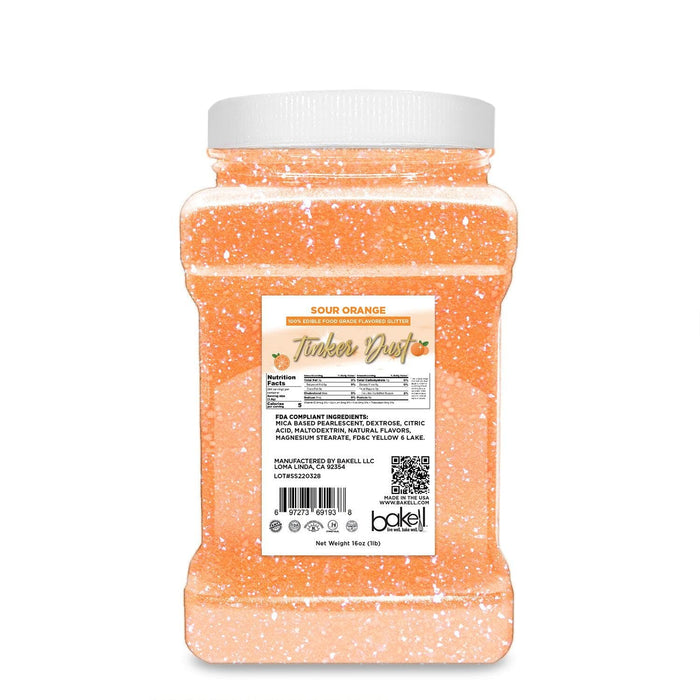 Sour Orange Tinker Dust | Bulk Confectionery Topping | Bakell