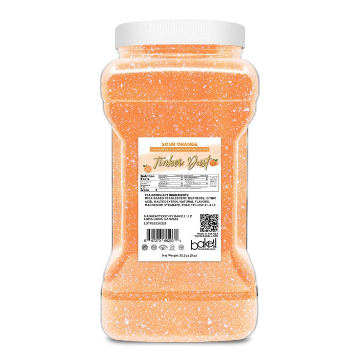 Sour Orange Tinker Dust | Bulk Confectionery Topping | Bakell
