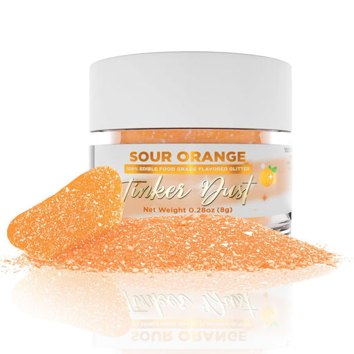 Buy Flavored Tinker Dust Sour Orange Powder Candy Topping - Bakell