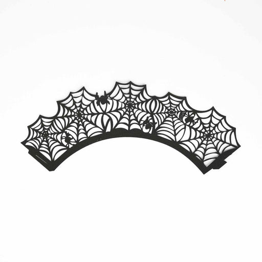 Spiderweb Print Cupcake Wrappers & Liners, Bulk | Bakell