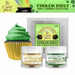 St Patrick's Day Gold & Green Edible Glitter Gift Box Set - Bakell