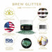St. Patrick's Brew Glitter 4 PC SET A - White, Gold, Green - Bakell