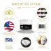 St. Patrick's Brew Glitter 4 PC SET A - White, Gold, Green - Bakell