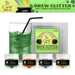 St. Patrick's Brew Glitter 4 PC SET B - Green, Yellow, Silver - Bakell