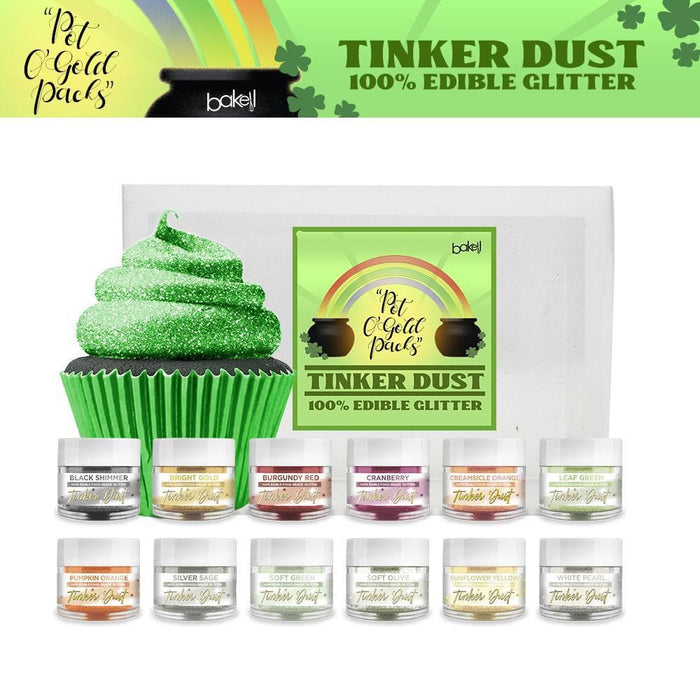 St. Patty's Day Pot O' Gold Collection Tinker Dust Combo Pack A (12 PC SET)-Tinker Dust_Pack-bakell