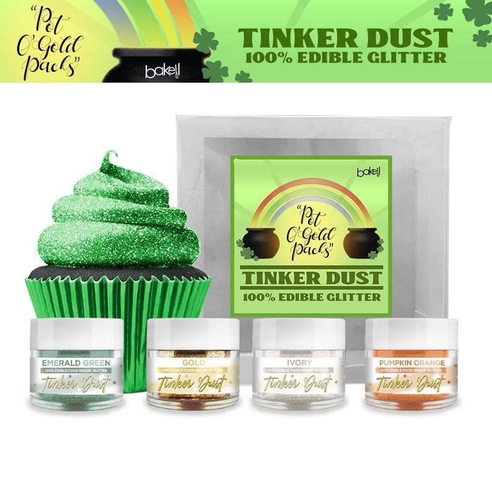 St. Patty's Day Pot O' Gold Collection Tinker Dust® Glitter Combo Pack B (4 PC SET)-Tinker Dust_Pack-bakell