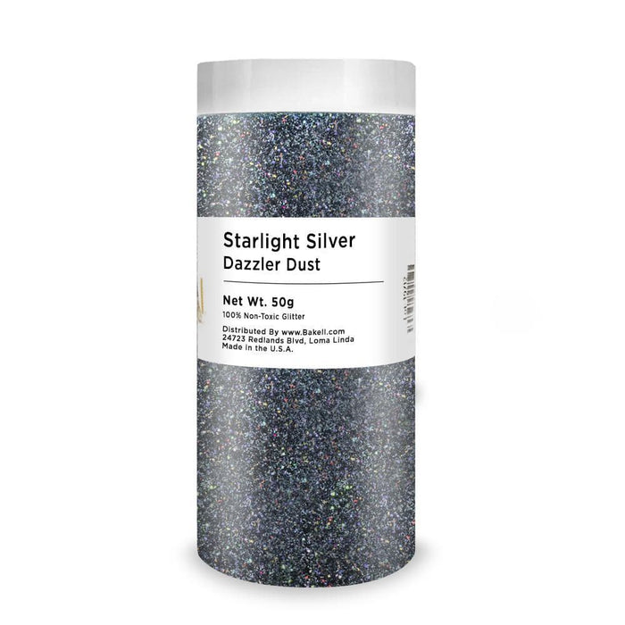 Starlight Silver Glitter, Bulk Sizes for Cheap | #1 Site for Bulk Glitter
