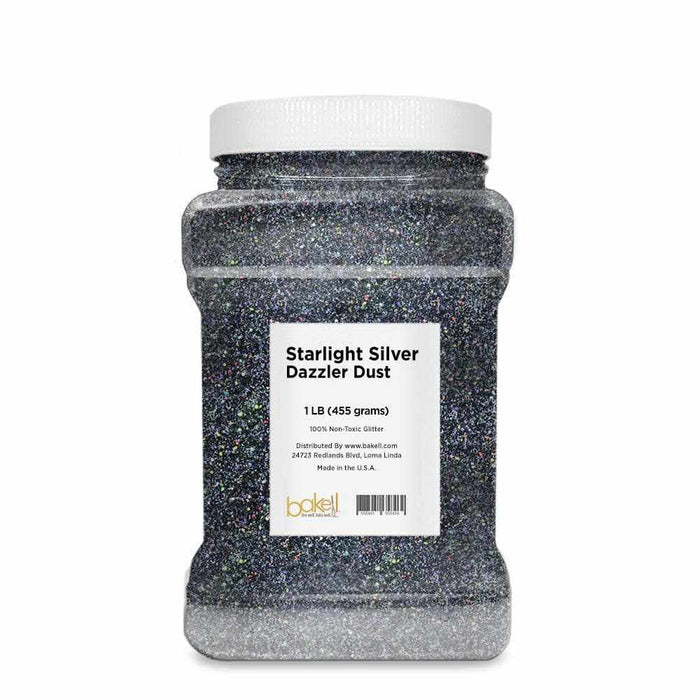 Starlight Silver Glitter, Bulk Sizes for Cheap | #1 Site for Bulk Glitter