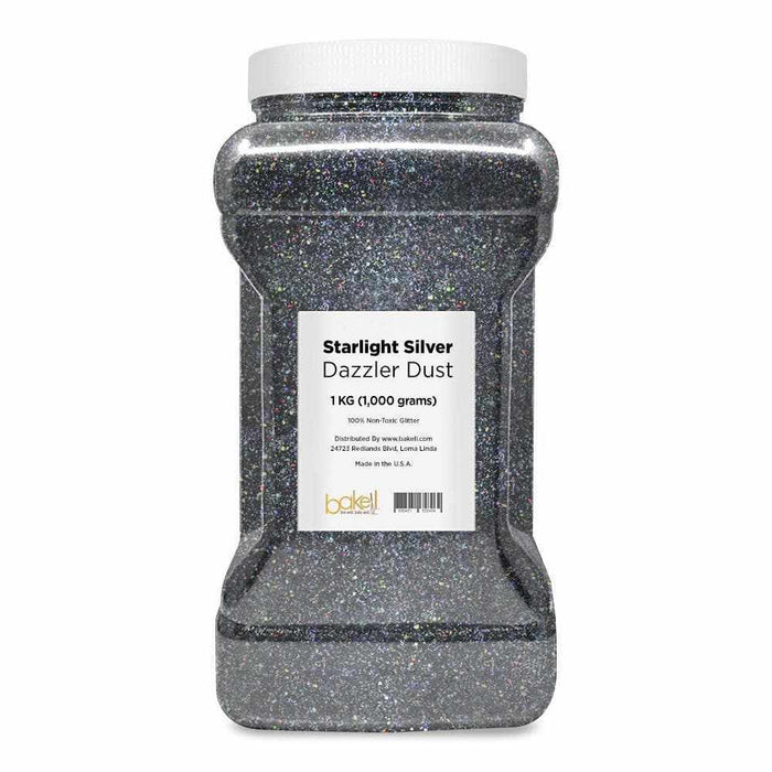 Starlight Silver Glitter, Bulk Sizes for Cheap | #1 Site for Bulk Glitter