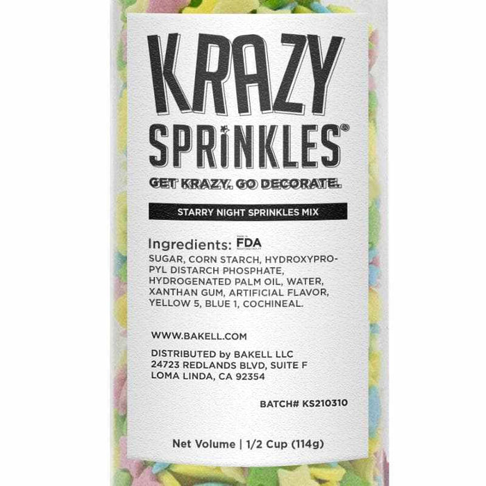 Starry Night Sprinkles Mix Wholesale (24 units per/ case) | Bakell