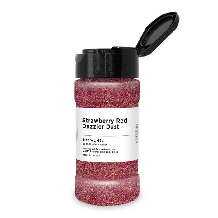 Buy Strawberry Red Glitter Dust in Bulk At Wholesale | Bakell.com