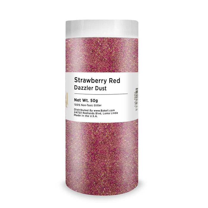 Buy Strawberry Red Glitter Dust in Bulk At Wholesale | Bakell.com