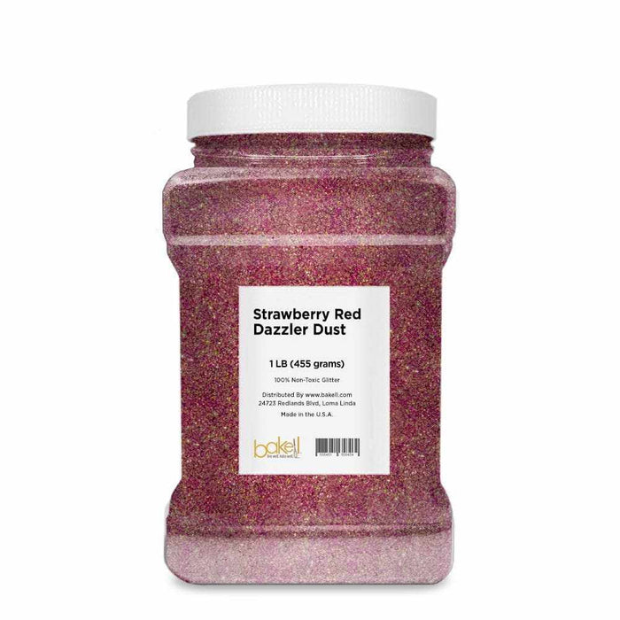 Buy Strawberry Red Glitter Dust in Bulk At Wholesale | Bakell.com