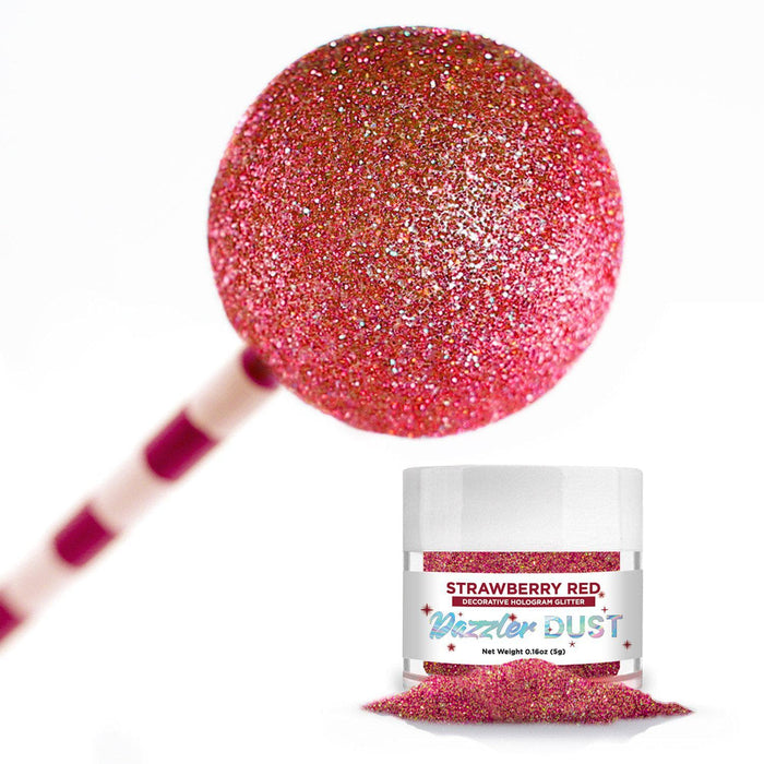 Strawberry Red Dazzler Dust® 5 Gram Jar-Dazzler Dust_5G_Google Feed-bakell