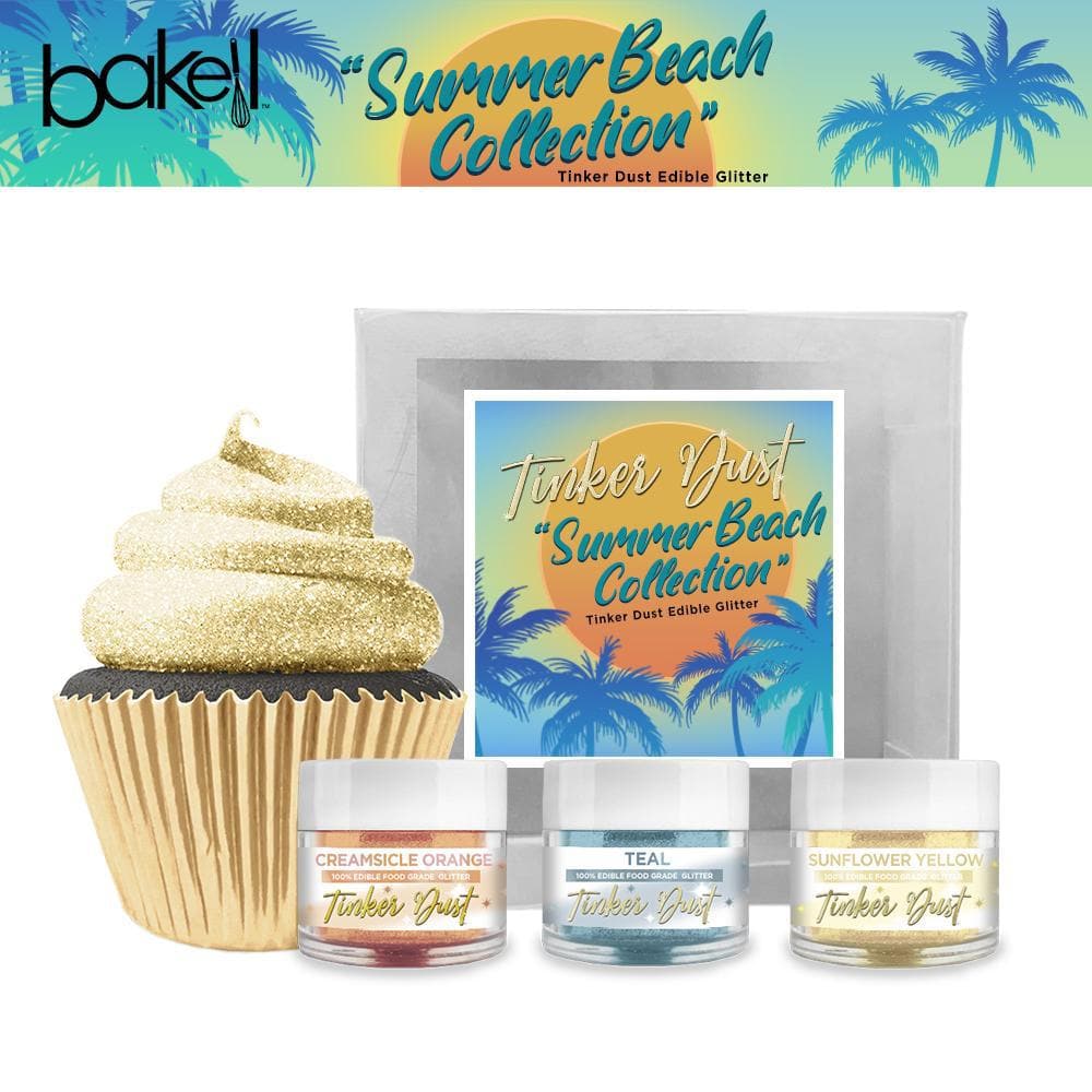 Summer Tinker Dust Edible Glitter Pack | Kosher Pareve Certified | Bakell.com