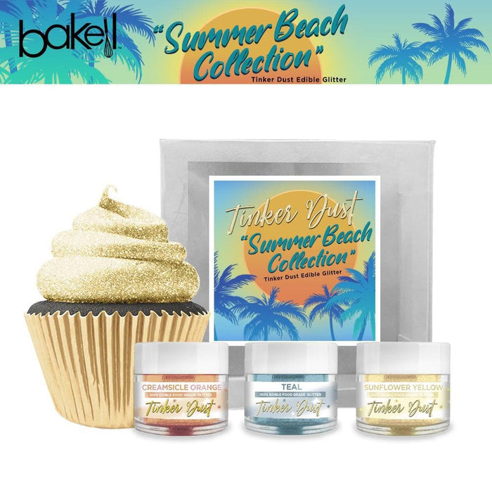 Summer Tinker Dust Edible Glitter Pack | Kosher Pareve Certified | Bakell.com