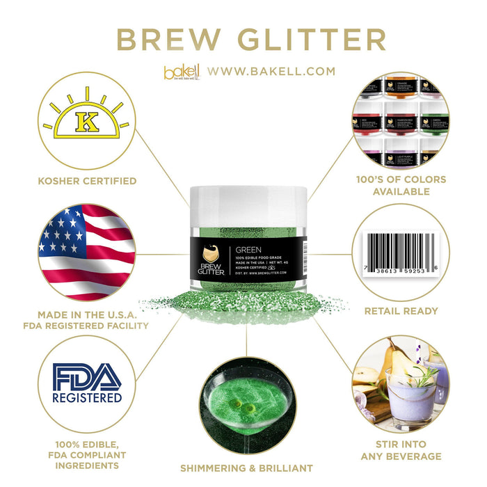 Summer Brew Glitter Combo Pack Collection B (8 PC SET)-Brew Glitter_Pack-bakell