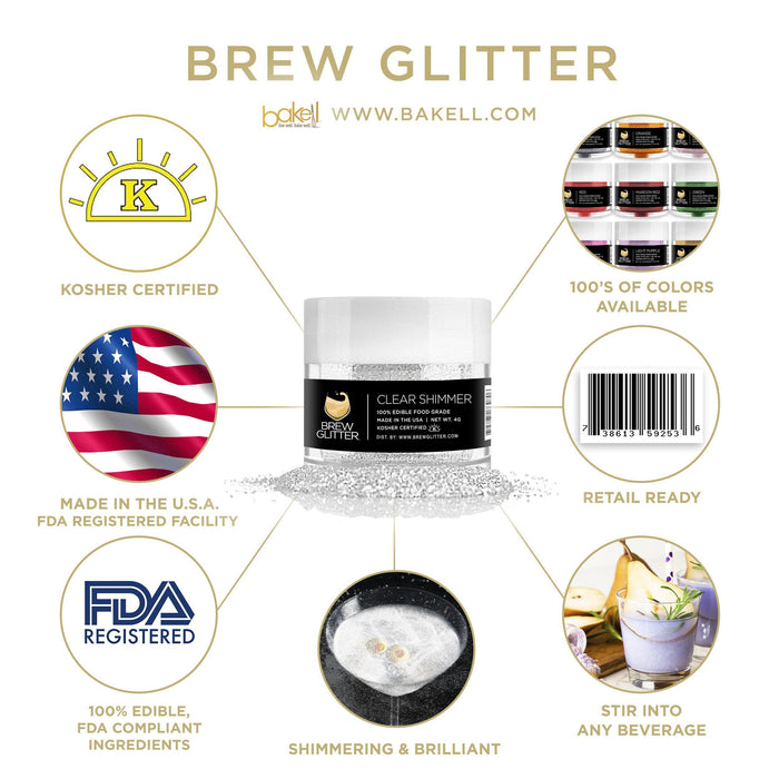 Summer Brew Glitter® Combo Pack A | 4 PC Set | Bakell