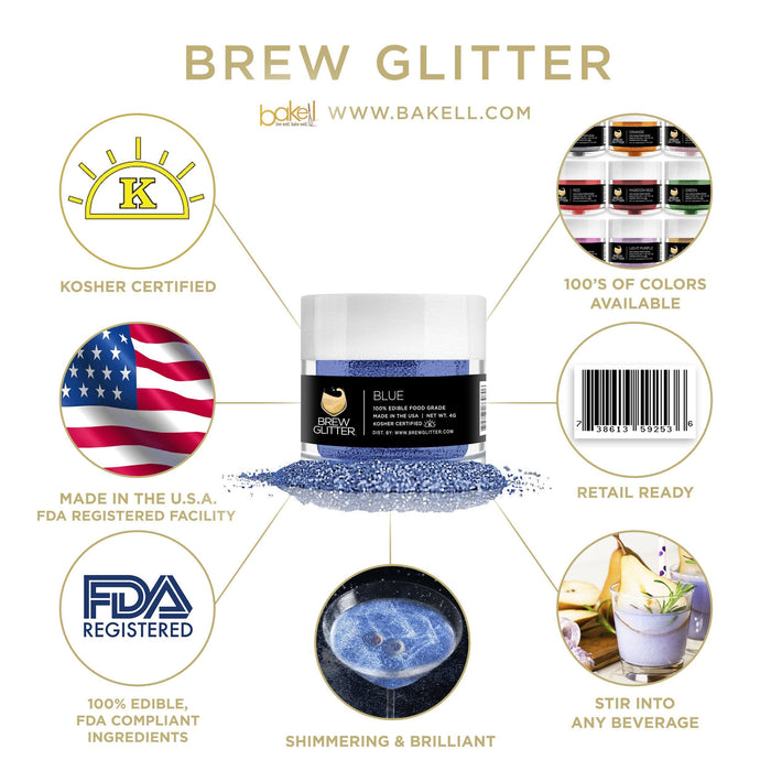 Summer Edible Glitter Brew Glitter Combo Pack Collection B (4 PC Set)-Brew Glitter_Pack-bakell