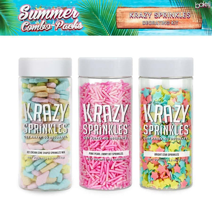 Summer 3 PC Krazy Sprinkles Combo Pack Collection A | Bakell