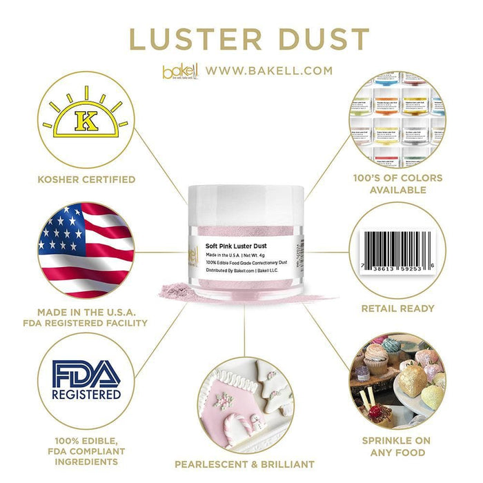 Summer Luster Dust® Combo Pack A | 8 PC Set | Bakell