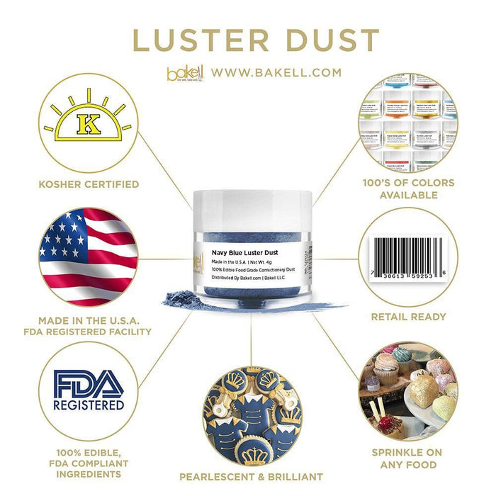 Summer Luster Dust® Combo Pack B | 4 PC Set | Bakell