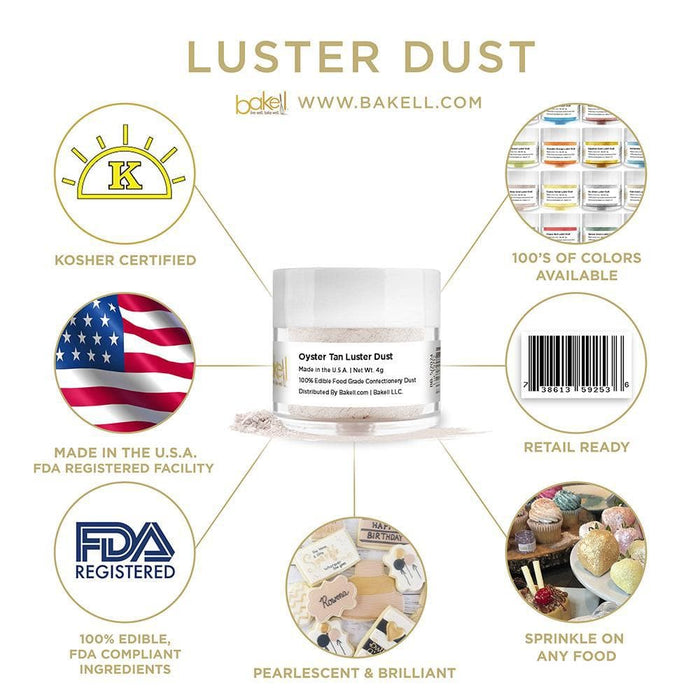 Summer Luster Dust® Combo Pack B | 4 PC Set | Bakell