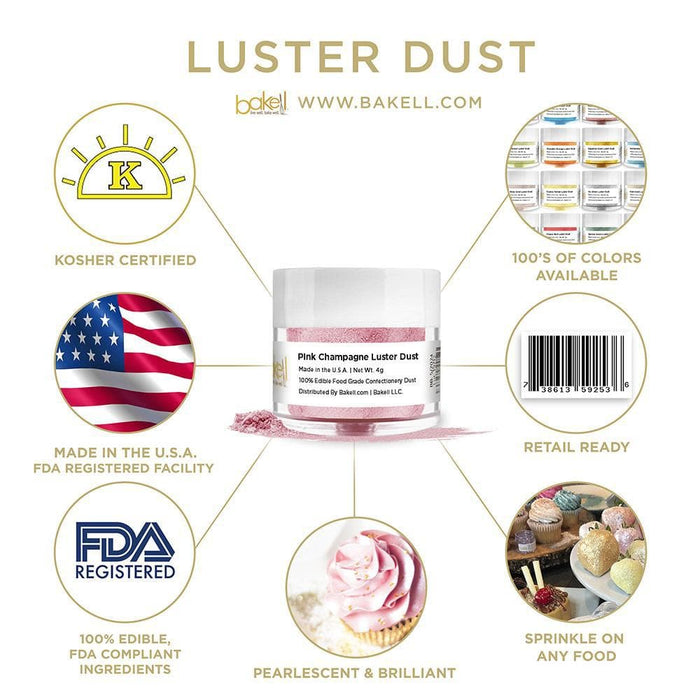 Summer Luster Dust® Combo Pack B | 8 PC Set | Bakell