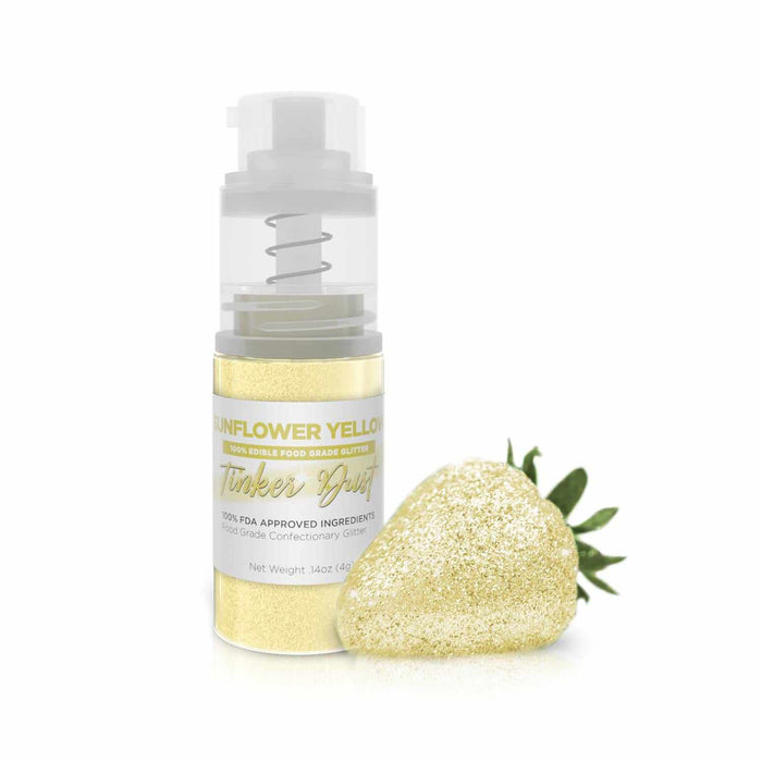 Buy Sunflower Yellow  4g Glitter Spray Pump | Tinker Dust® | Bakell