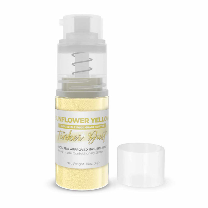 Buy Sunflower Yellow  4g Glitter Spray Pump | Tinker Dust® | Bakell