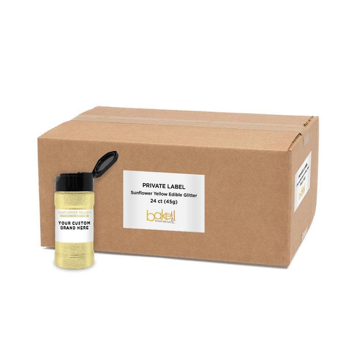 Sunflower Yellow Tinker Dust Glitter Private Label | Bakell