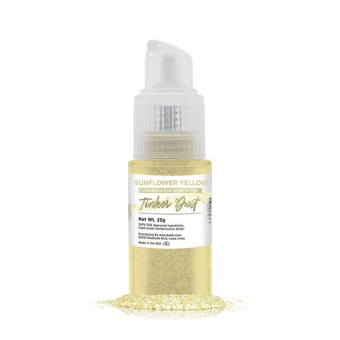 Sunflower Yellow Tinker Dust® Glitter Spray Pump by the Case-Wholesale_Case_Tinker Dust Pump-bakell