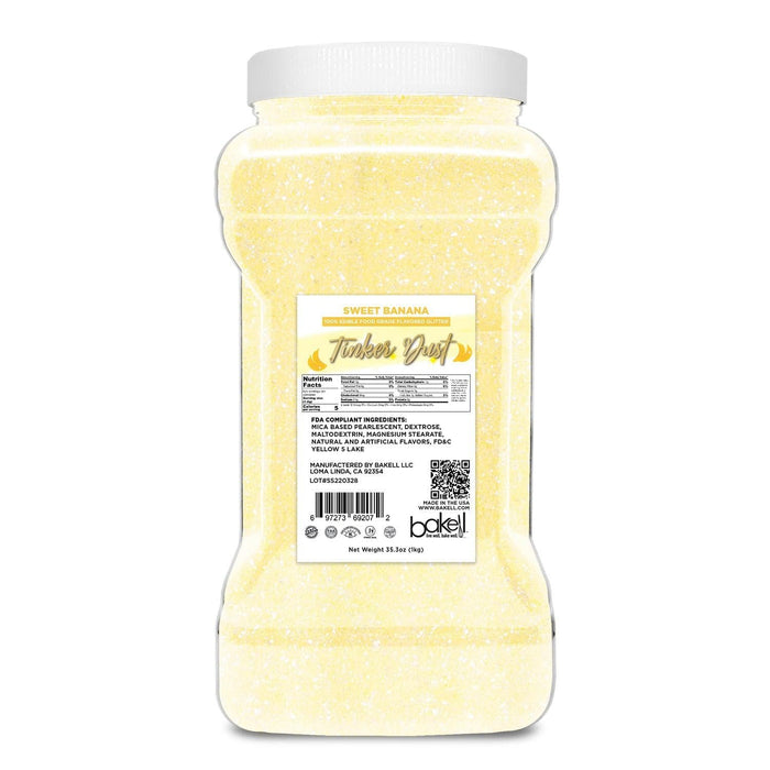 Get Sweet Banana Tinker Dust | Edible Glitter | Bulk | Bakell