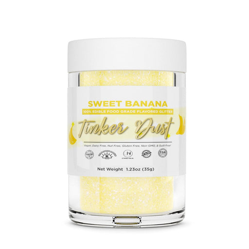 Get Sweet Banana Tinker Dust | Edible Glitter | Bulk | Bakell