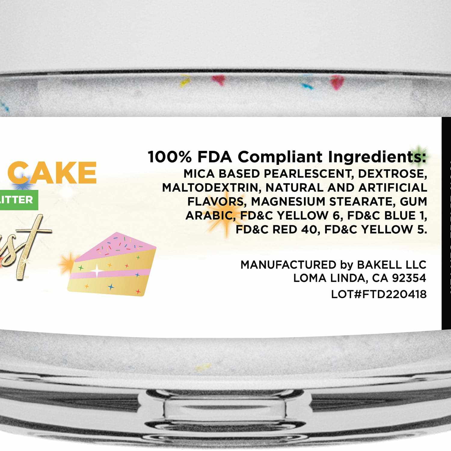 Buy Sweet Birthday Cake Flavored Tinker Dust - Powder Candy - Bakell