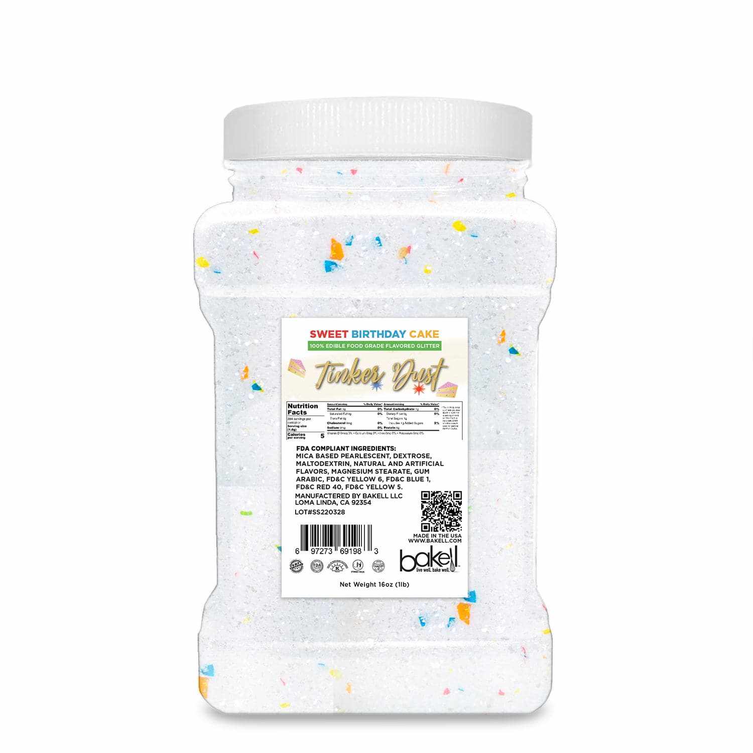 Buy Sweet Birthday Cake Flavored Tinker Dust - Powder Candy - Bakell