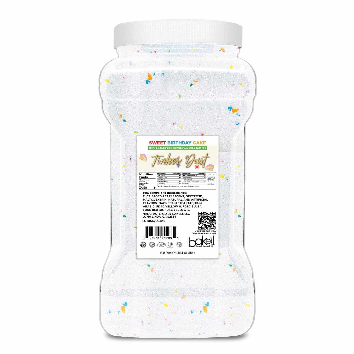 Buy Sweet Birthday Cake Flavored Tinker Dust - Powder Candy - Bakell