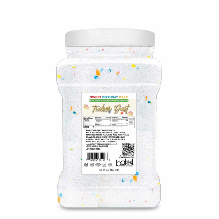 Sweet Birthday Cake Flavored Tinker Dust | Bulk Size | Bakell