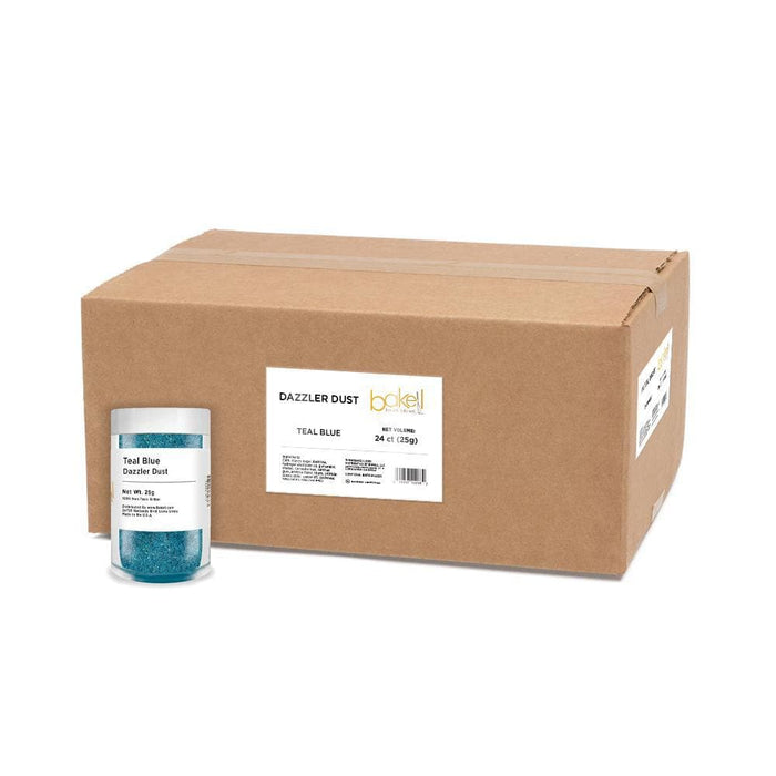 Teal Blue Dazzler Dust® Wholesale-Wholesale_Case_Dazzler Dust-bakell