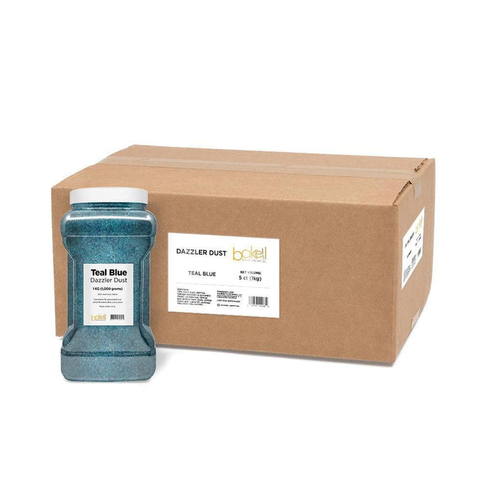 Teal Blue Dazzler Dust® Wholesale-Wholesale_Case_Dazzler Dust-bakell