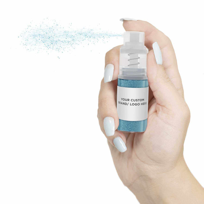 Teal Brew Glitter | 4g Spray Pump by the Case | Bakell