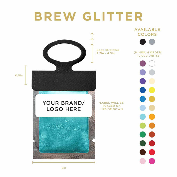 Teal Brew Glitter Necker | Private Label | Bakell