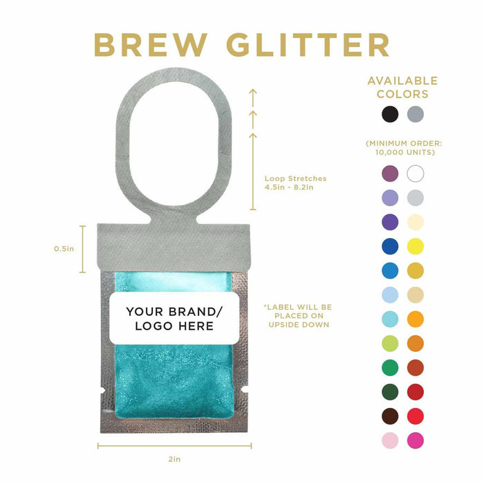 Teal Brew Glitter Necker | Private Label | Bakell